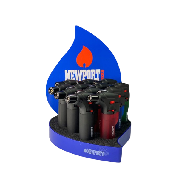 Newport Zero Rubber Micro Single Flame Torch / Assorted